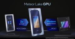 Intel&#039;s Meteor Lake iGPU performed quite well in its first Geekbench run (image via Intel)